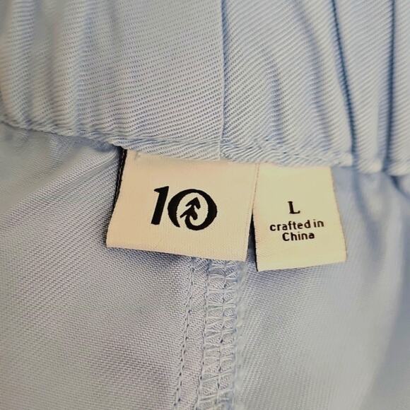Tentree Womens 100% Tencel (Lyocell) 4 Pocket Glacier Blue Shorts Size L (NWT) - Picture 5 of 9